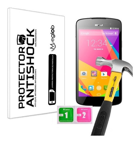 Protector De Pantalla Antishock Blu Studio X Plus