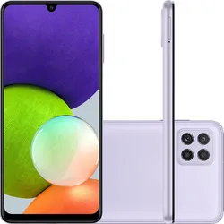 Comprar Samsung Galaxy A22 Violeta 128gb 4gb Ram Cam Quadrupla 48mp no Mercado Livre