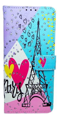 Flipcover Estuche Tapa Mujer Elegante Para Samsung A12