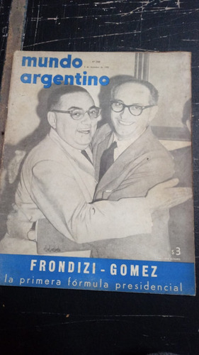Mundo Argentino Diciembre 1956 Frondizi