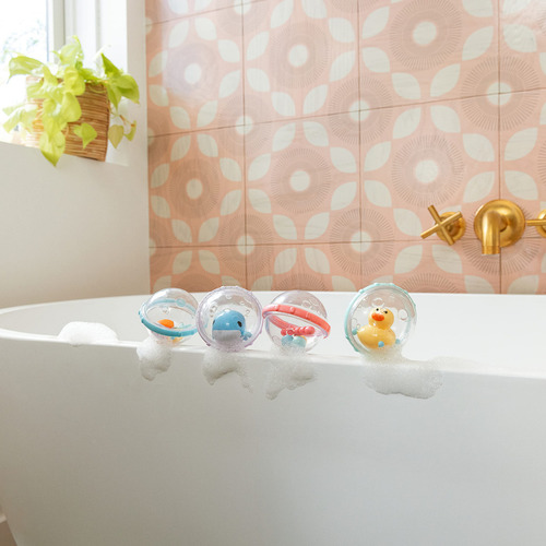 Burbujas Flotantes Para Baño 4 Juguetes Divertidos