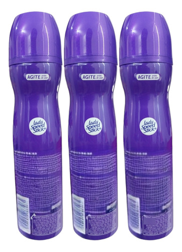 Pack X3 Desodorante Lady Speed Stick Cool Aqua 91g