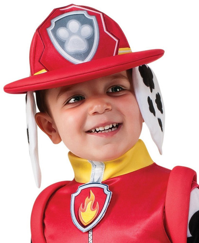 Disfraz Niño Paw Patrulla Marshall Niño Rubie, Un Color, 3-4
