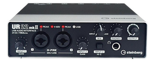 Interfaz de audio Steinberg Ur22 USB 2.0