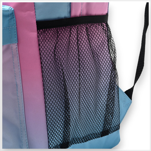 Mochila Escolar Goodpak 17 Pulgadas Adolecente Modax Color Unico Diseño De La Tela Degrade Celeste