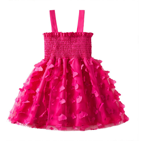 Vestido Casual De Tul Para Niña, Vestido De Tutú Para Niña