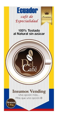 Imagen 1 de 2 de Cafe De Especialidad Ecuador Premium En Grano O Molido - Cba
