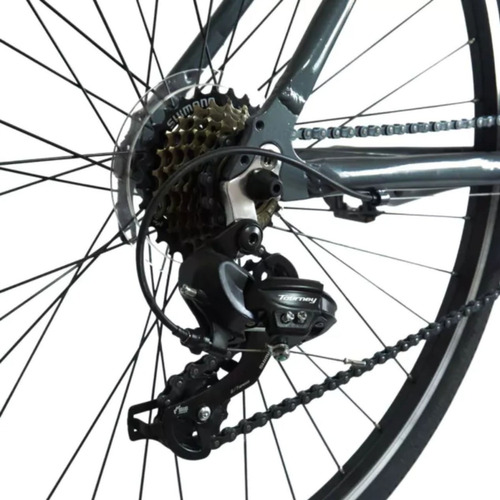 Imagen 3 de 10 de Bici Urban Rodado 28 Shimano 21 Velocidades Aluminio V-brake