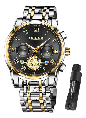 Olevs Relojes Para Hombres Reloj Hombre Lujo Cuarzo Analó