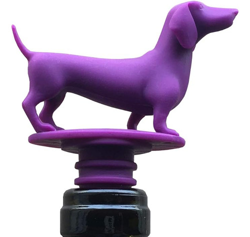 The Wiener Dog Tapon Para Vino Protector Vino Reutilizable S