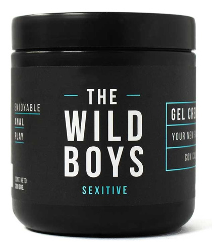 Gel Crema Anal Con Calendula The Wild Boys Sexitive 200 Gr