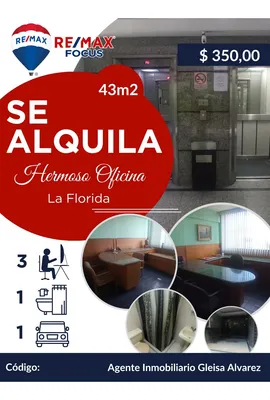 Oficina en alquiler