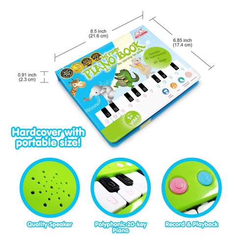 Best Learning O Meu Primeiro Livro De Piano - Livro Music...