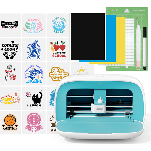 Máquina Cortadora De Vinilo Likcut Glee S501 Para Bricolaje