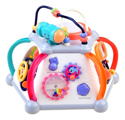 Juguete De Estimulacion De Bebe Cubo Interactivo Para Niños