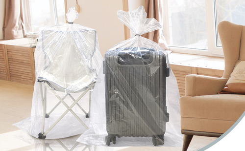 Rollo 80 Cm Bolsa Tubo Polietileno 50 Mic Bobina 100 Metros