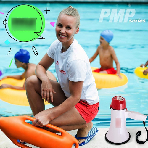 Pyle Pmp20 Megafono Altavoz Compacto Funciona Con Baterias