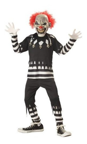 California Costumes Creepy Clown Child Costume
