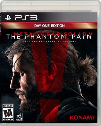 Metal Gear Solid V 5 The Phantom Pain Day One Ps3 Dakmor