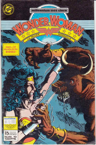 Wonder Woman La Mujer Maravilla Comic Nº10 Dc Ed Zinco