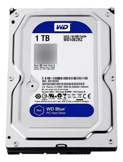 Disco duro interno Western Digital WD10EZEX 1TB plateado