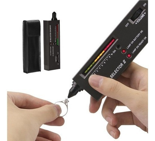 Seletor De Diamante Com Pingente Diamond Tester