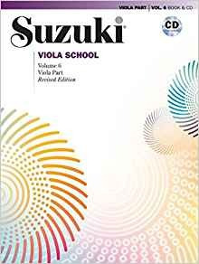 Suzuki Viola School, Vol 6 Viola Part, Book  Y  Cd