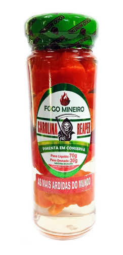 Pimenta Carolina Reaper A Mais Ardida Do Mundo Conserva