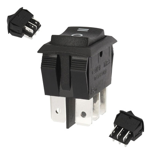 Uxcell® Ac 125v Dpdt 6 Terminal 3 Posición On-of-of-off-on