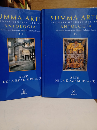 Summa Artis Arte De La Edad Media - 2 Tomos - Espasa