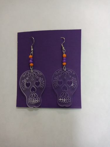 Aretes Día De Muertos / Halloween