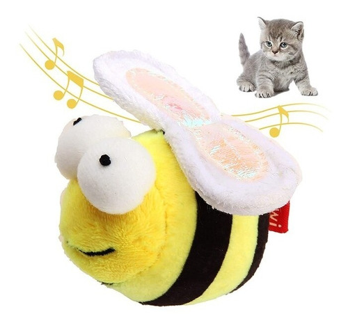 Abeja Para Gatos Melody Chaser Con Sonido Realista - Gigwi 