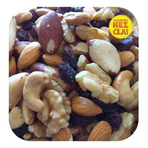 Mix De Castanhas Para, Caju, Uva Passa - Nuts Especial -5kg