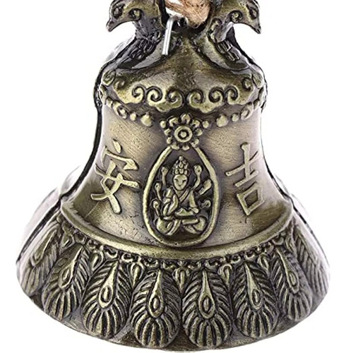 3 Piezas De Campanas De Feng Shui Que Bendicen Suerte Bells Color Bronze Color