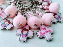 Comprar 10 Llaveros Souvenir Bautismo Nena, Niña