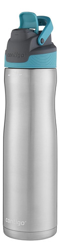 Botellas De Agua Contigo De Acero Inoxidable Con Autoseal Azul Acero