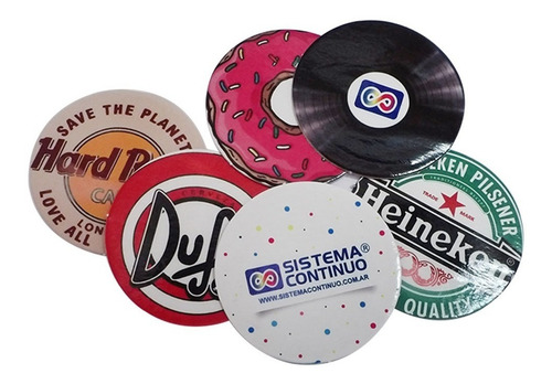 Posavasos Para Sublimar Circular De 9 Cm. De Carton X 600u
