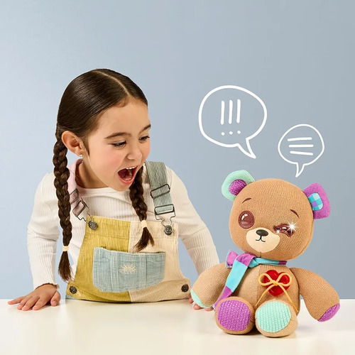 Trehady Oso De Peluche Interactivo Marrón Claro