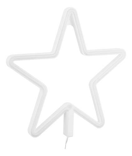 Letrero De Neón Led Decorativo Con Forma De Estrella Para Fi