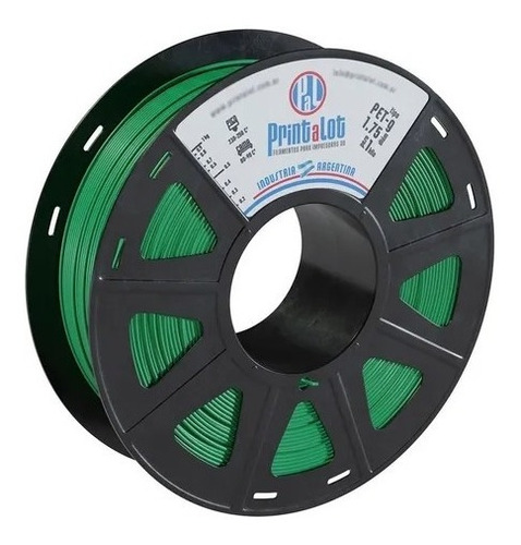 Filamento Petg 1.75mm X 1kg Printalot Verde