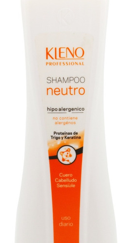 Kleno Shampoo Neutro Hipoalergénico Sensible Keratina 950ml