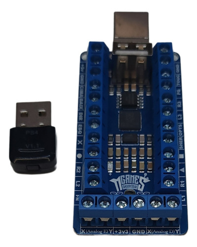 Placa Zero Delay Ps5 Fight Stick Pi Pico Rp2040 Mgames