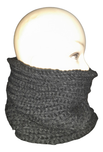 Cuello Lana Tejido A Mano