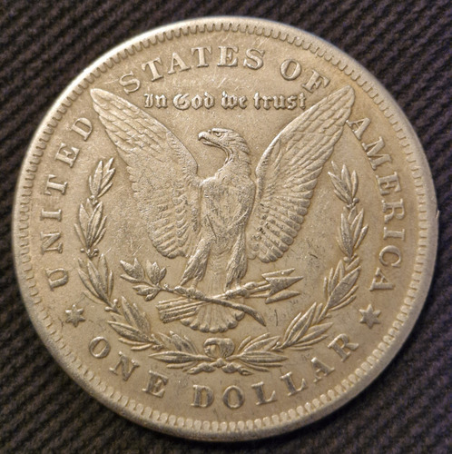Dolar Americano Morgan Año 1881 En Plata (Usado)