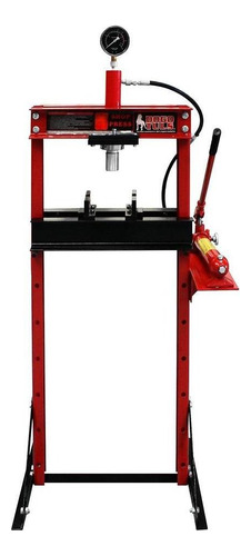 Prensa Hidr. Manometro/piston 12 Ton H Color Rojo