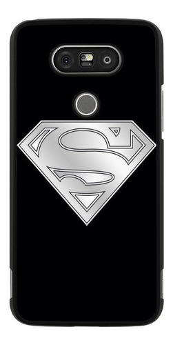Funda Para LG G5 Se G6 Plus G7 Superman Dc Comic Escudo 1