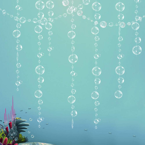 Decorativa Burbuja Transparente Plana Para Colgar Decorar