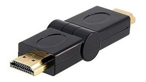 Baado En Oro De Honbay Adaptador Giratorio De Hdmi Macho A