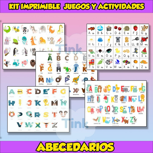 Kit Imprimible Juegos Y Actividades