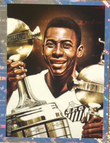 Figurita Copa Libertadores 2023 Pele Panini